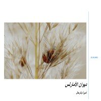 كتاب ديوان الامارلس 